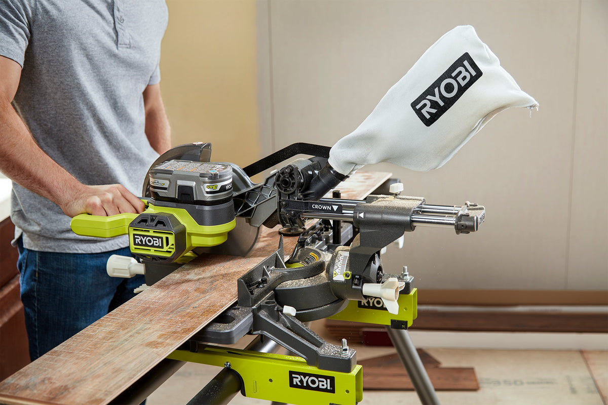 18V ONE+ 7-1/4" Sliding Compound Miter Saw Image 7